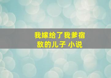 我嫁给了我爹宿敌的儿子 小说